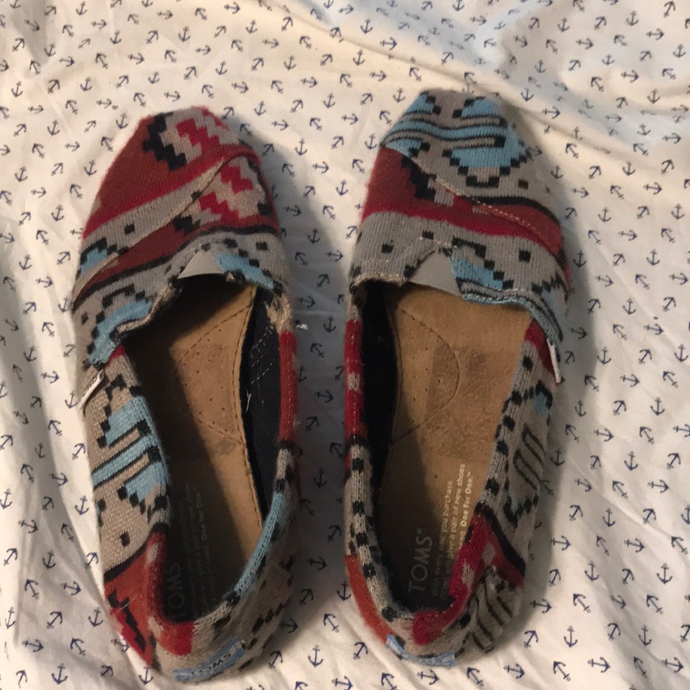 Toms. Winter wooly style. Worn a few times.